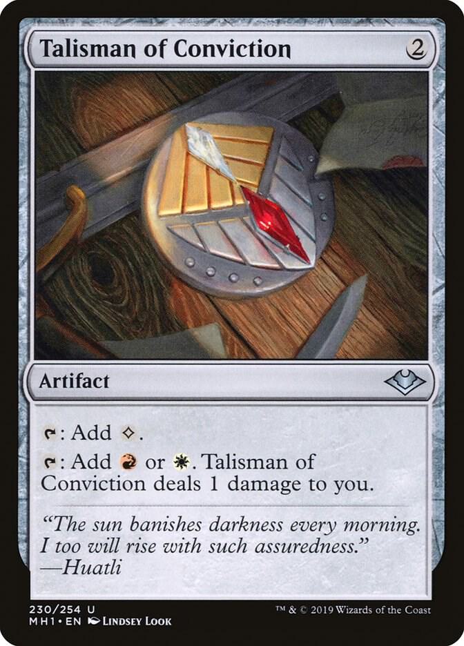 Talisman of Conviction - 230 Normal - Modern Horizons