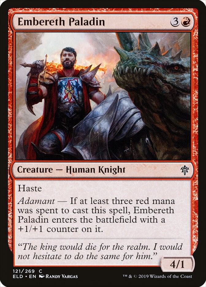 Embereth Paladin - 121 Normal - Throne of Eldraine