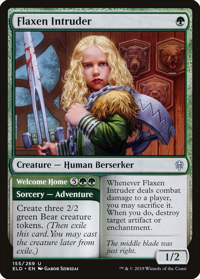 Flaxen Intruder - 155 Normal - Throne of Eldraine