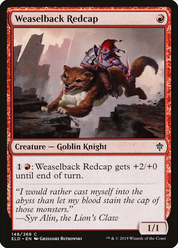 Weaselback Redcap - 148 Normal - Throne of Eldraine