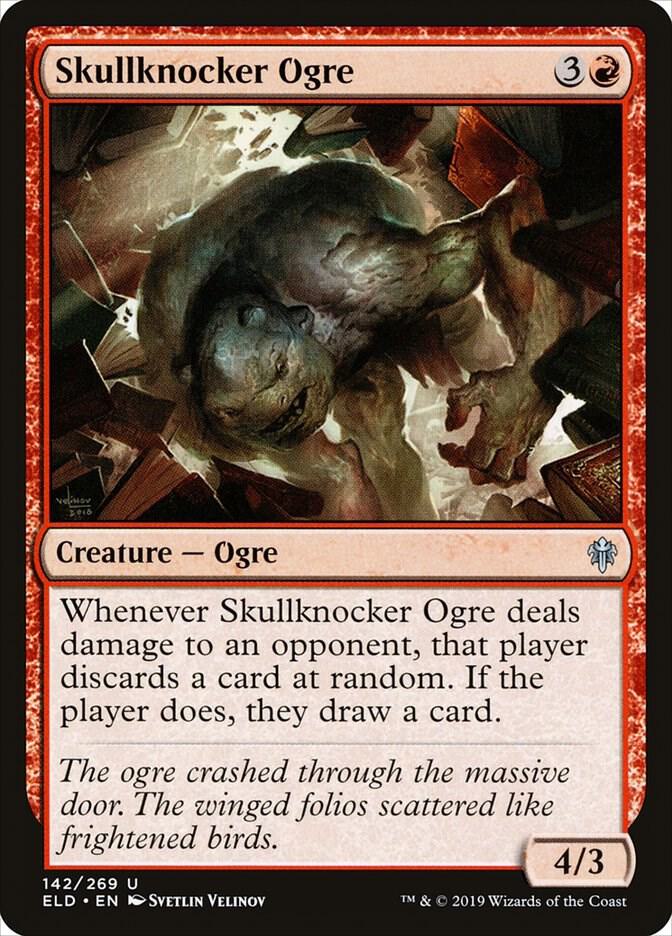 Skullknocker Ogre - 142 Normal - Throne of Eldraine