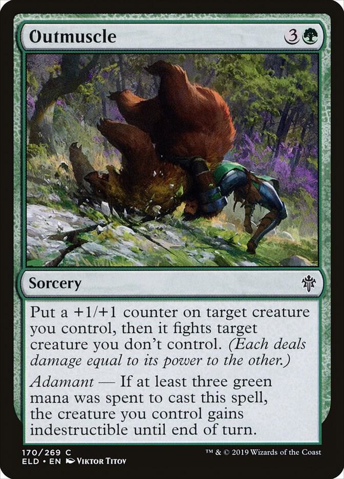 Outmuscle - 170 Normal - Throne of Eldraine