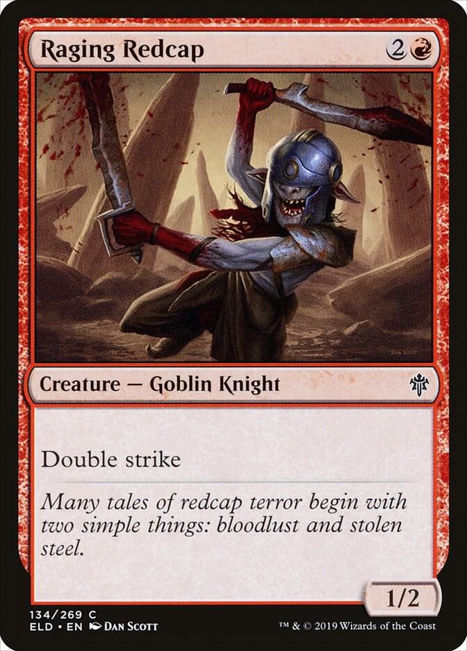Raging Redcap - 134 Normal - Throne of Eldraine