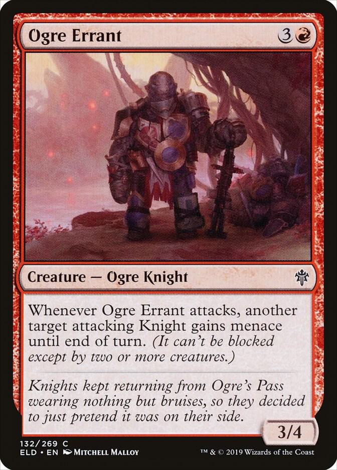Ogre Errant - 132 Normal - Throne of Eldraine