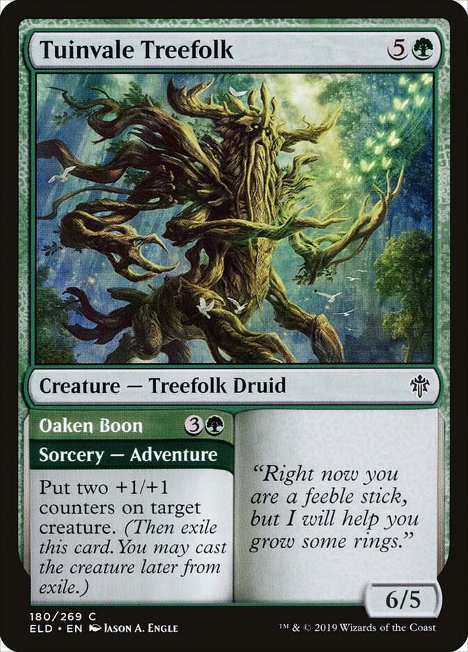 Tuinvale Treefolk - 180 Normal - Throne of Eldraine