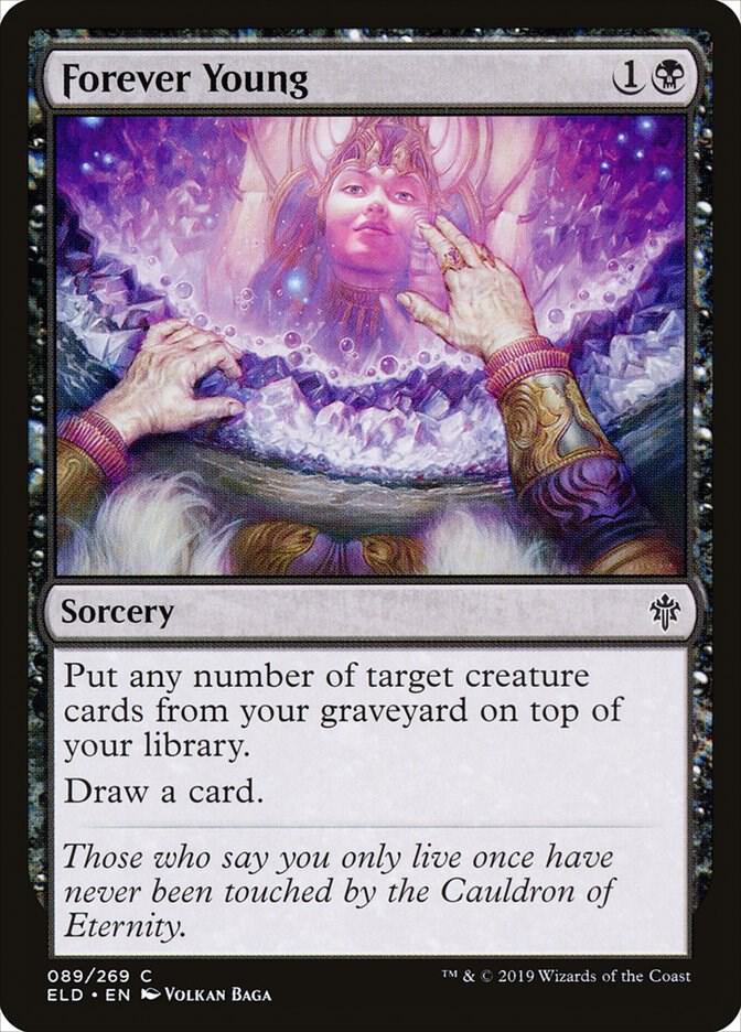 Forever Young - 89 Normal - Throne of Eldraine