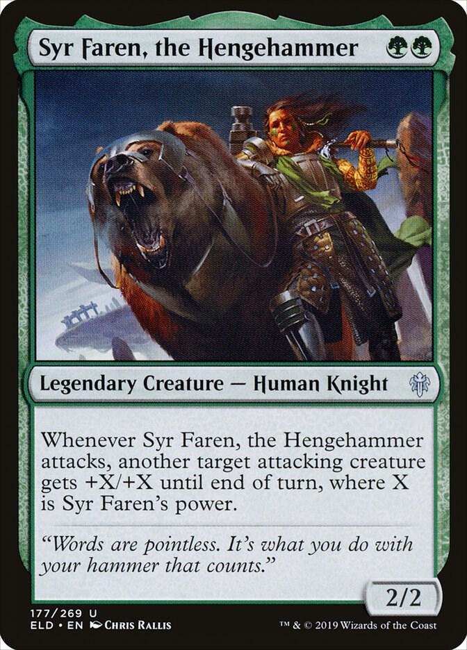 Syr Faren, the Hengehammer - 177 Normal - Throne of Eldraine
