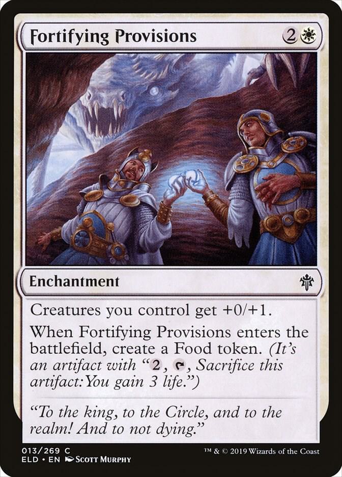 Fortifying Provisions - 13 Normal - Throne of Eldraine
