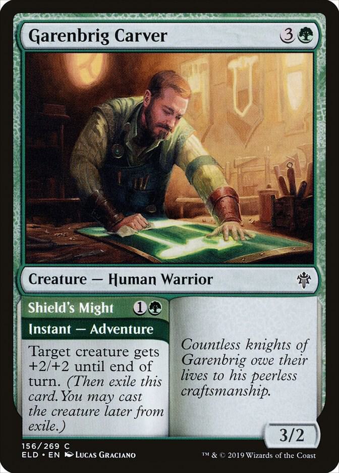 Garenbrig Carver - 156 Normal - Throne of Eldraine