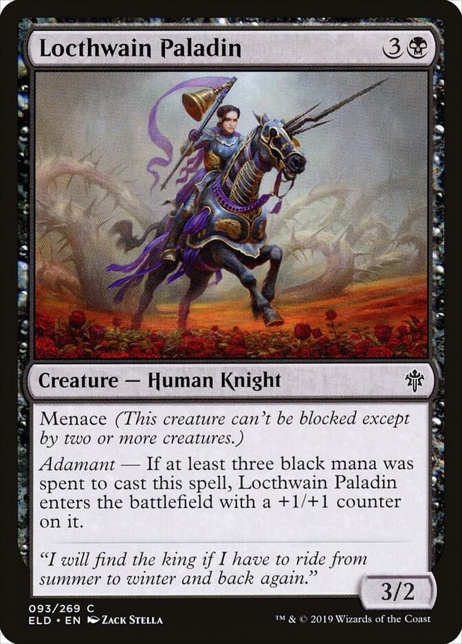 Locthwain Paladin - 93 Normal - Throne of Eldraine