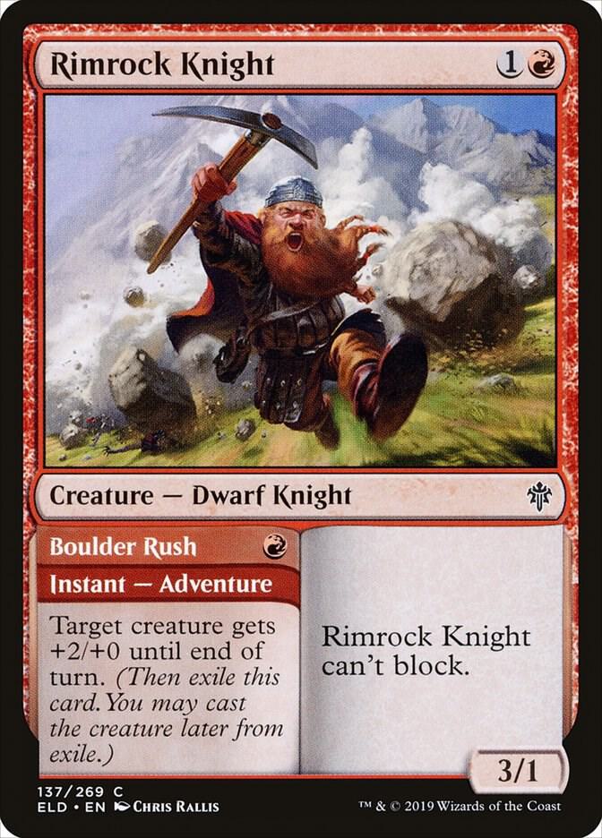 Rimrock Knight - 137 Normal - Throne of Eldraine