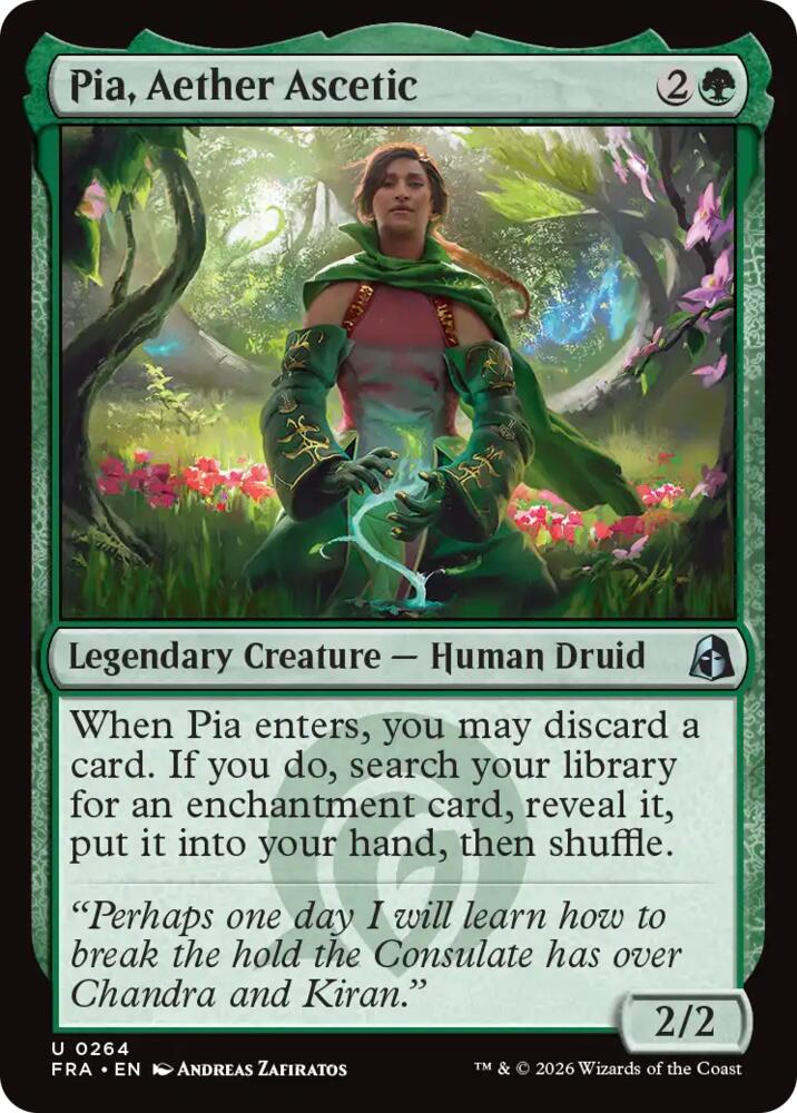 Pia, Aether Ascetic - 264 Normal - Reality Fracture