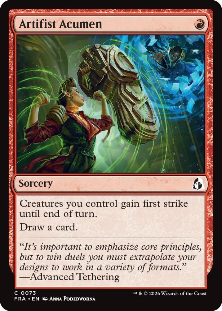 Artifist Acumen - 73 Normal - Reality Fracture