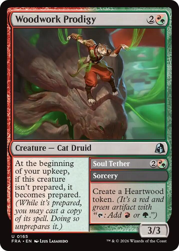 Woodwork Prodigy - 165 Foil - Reality Fracture
