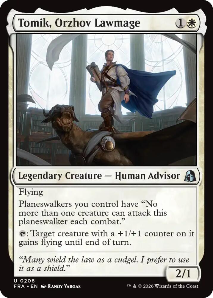 Tomik, Orzhov Lawmage - 206 Normal - Reality Fracture