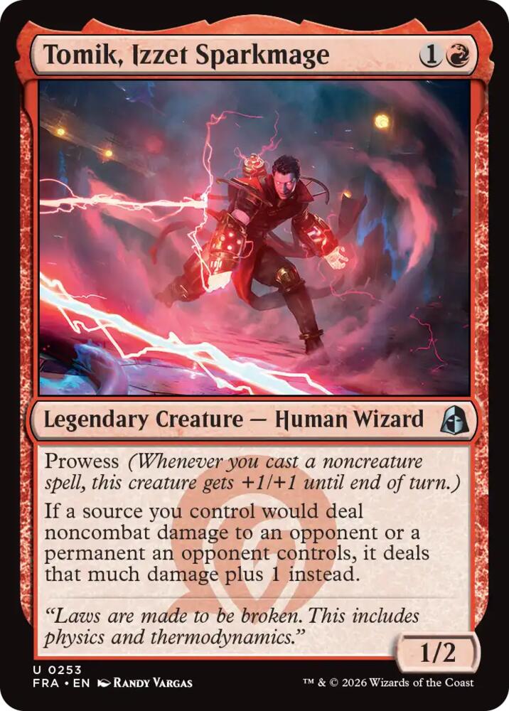 Tomik, Izzet Sparkmage - 253 Normal - Reality Fracture