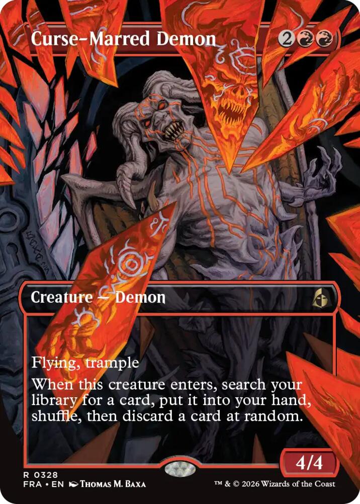 Curse-Marred Demon (Borderless) - 328 Normal - Reality Fracture