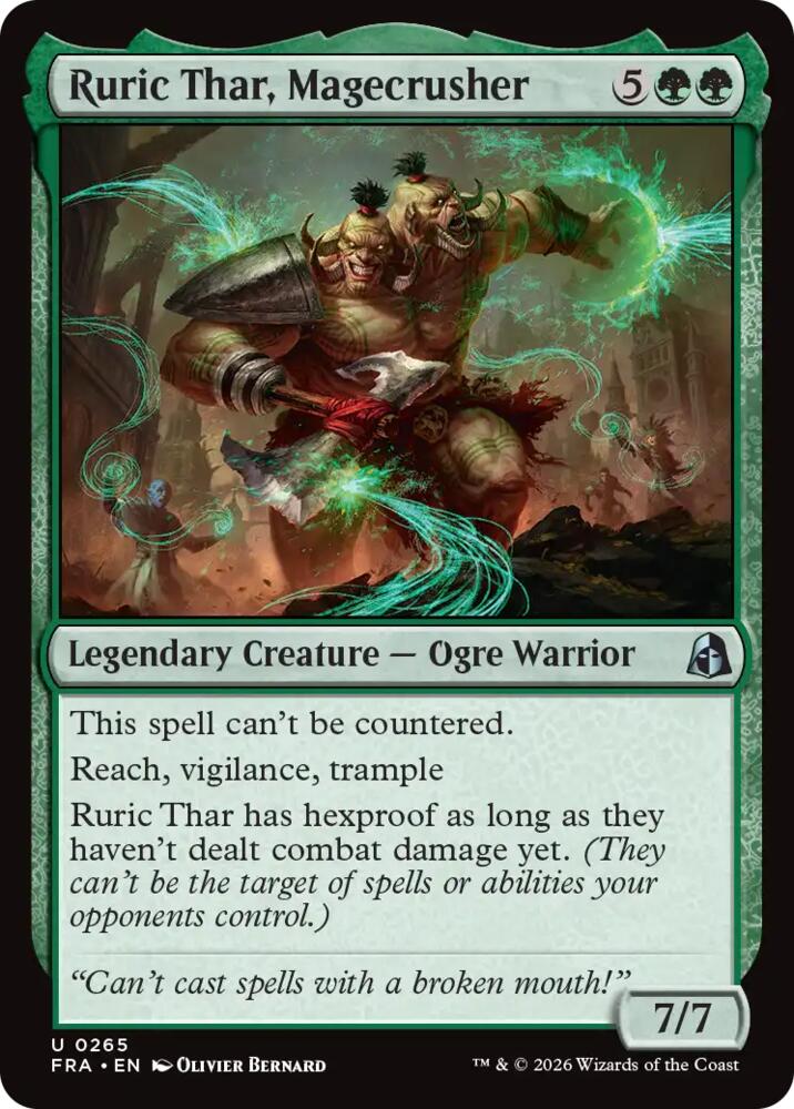 Ruric Thar, Magecrusher - 265 Normal - Reality Fracture