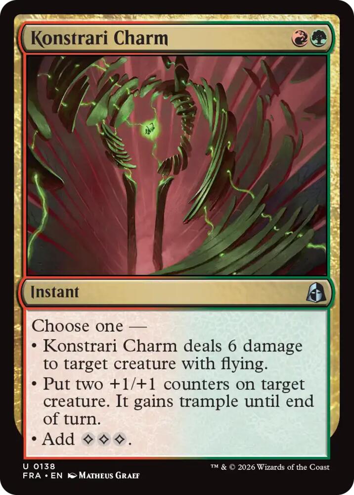Konstrari Charm - 138 Normal - Reality Fracture