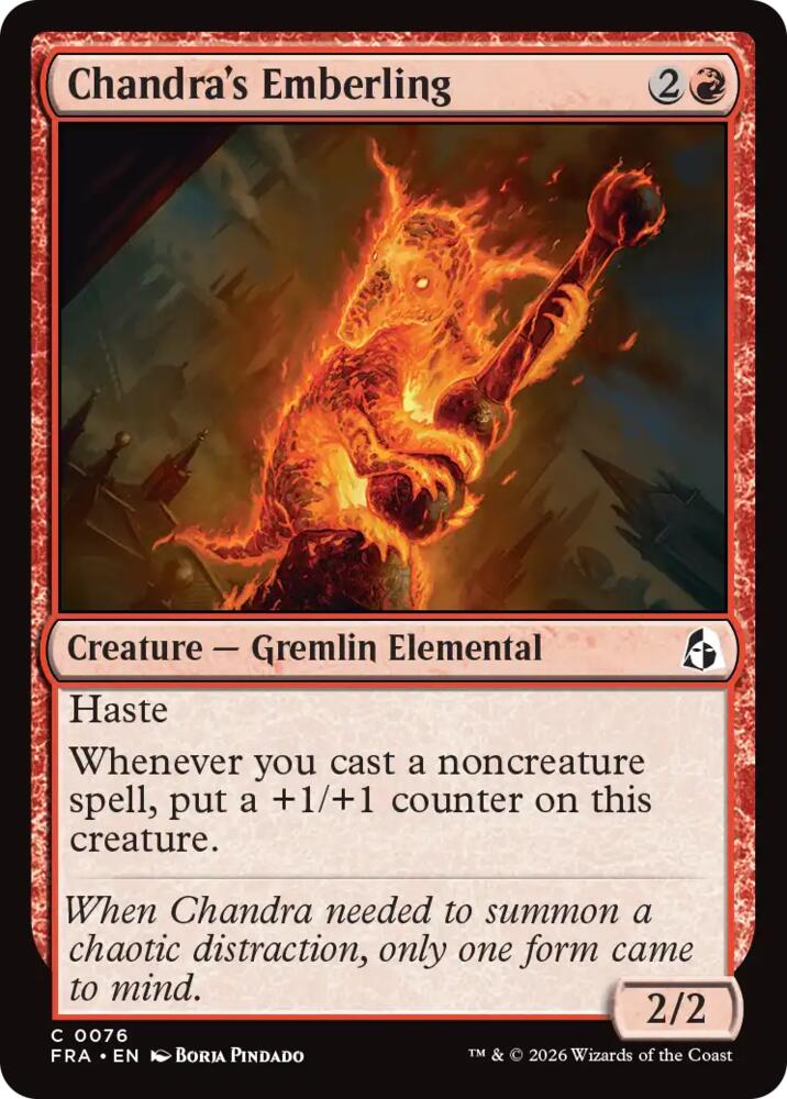 Chandra's Emberling - 76 Normal - Reality Fracture