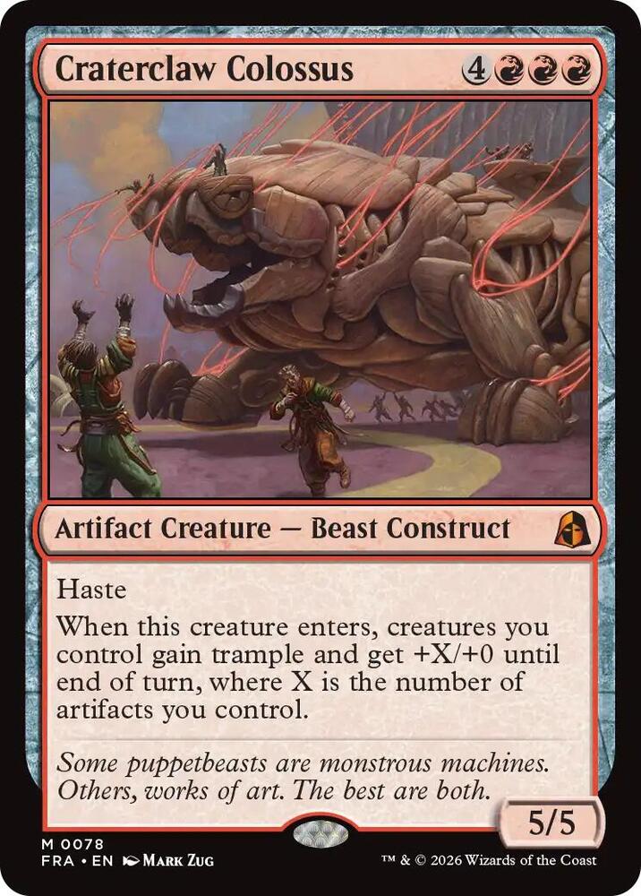 Craterclaw Colossus - 78 Normal - Reality Fracture