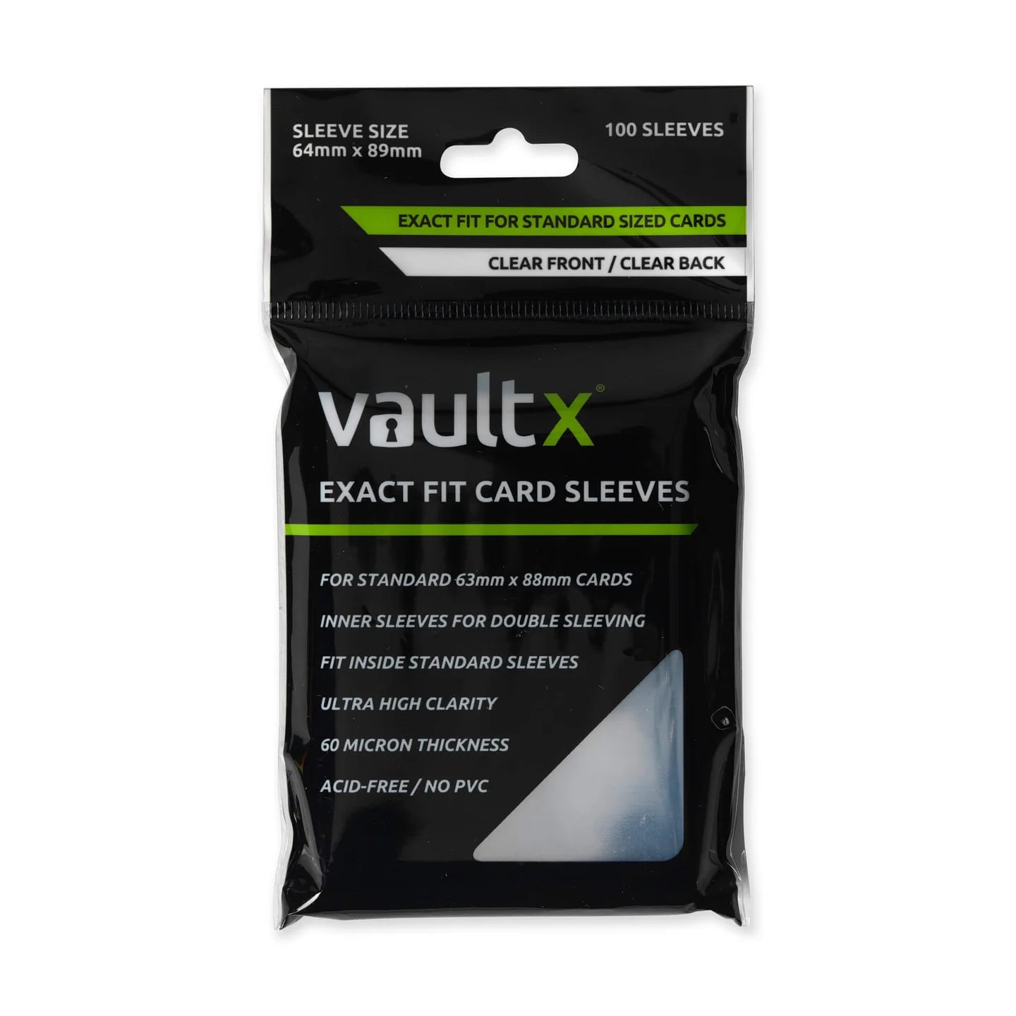VaultX - Exact Fit Card Sleeves