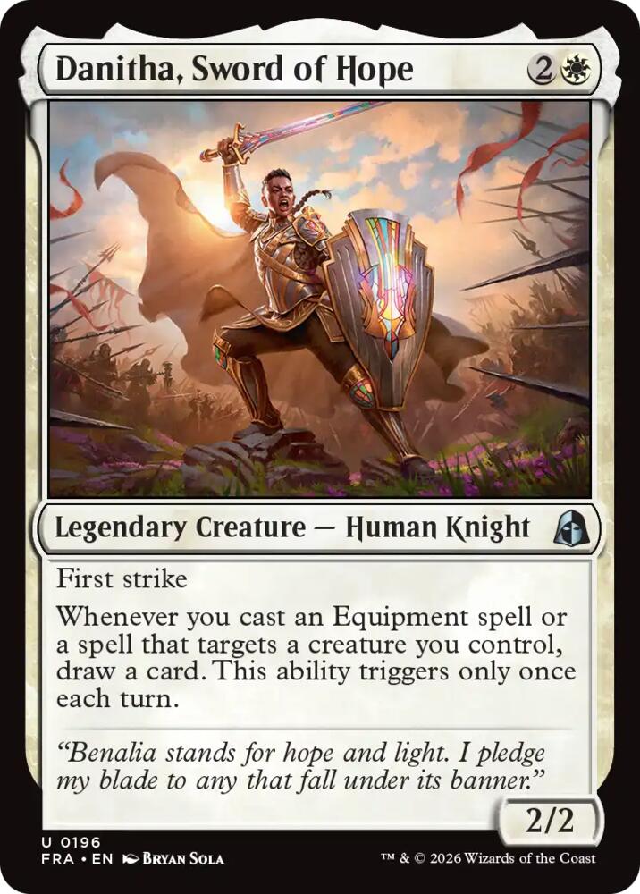 Danitha, Sword of Hope - 196 Normal - Reality Fracture