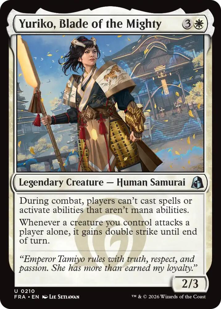 Yuriko, Blade of the Mighty - 210 Normal - Reality Fracture