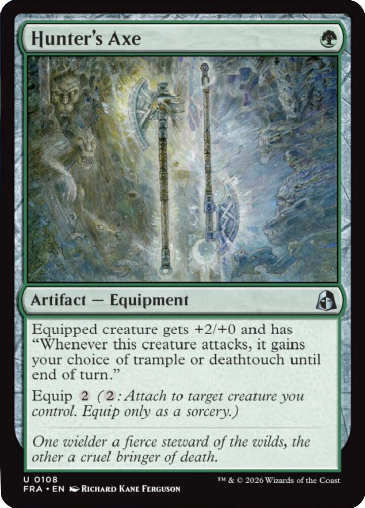 Hunter's Axe - 108 Normal - Reality Fracture