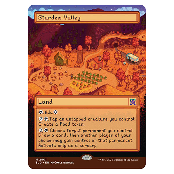 Magic: The Gathering Secret Lair x Stardew Valley: Welcome to Stardew Valley