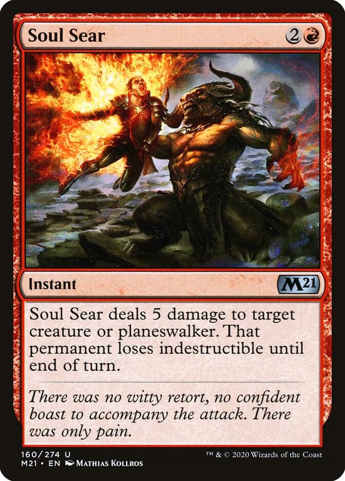 Soul Sear - 160 Normal - Core Set 2021