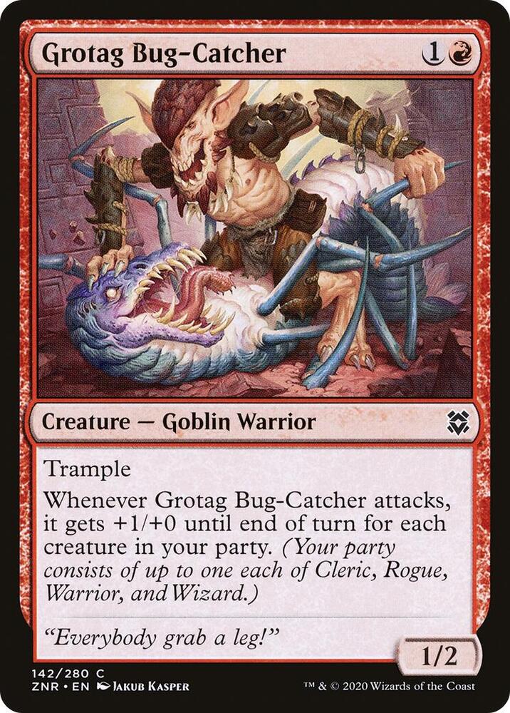 Grotag Bug-Catcher - 142 Normal - Zendikar Rising
