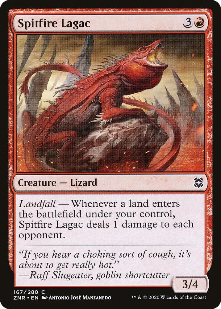 Spitfire Lagac - 167 Normal - Zendikar Rising