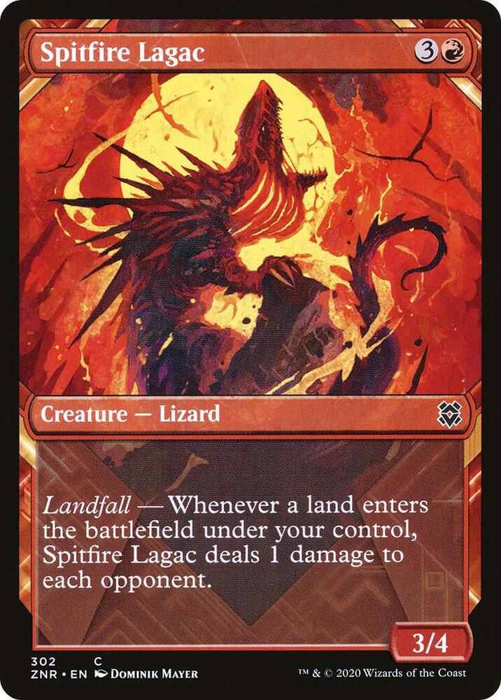 Spitfire Lagac (Showcase) - 302 Normal - Zendikar Rising