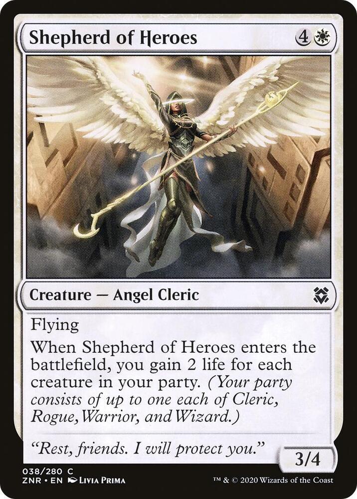 Shepherd of Heroes - 38 Normal - Zendikar Rising