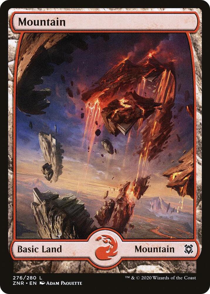Mountain (276) - Full Art - 276 Normal - Zendikar Rising