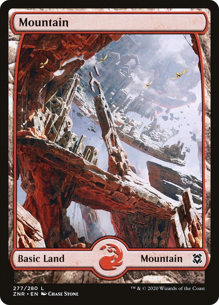 Mountain (277) - Full Art - 277 Normal - Zendikar Rising