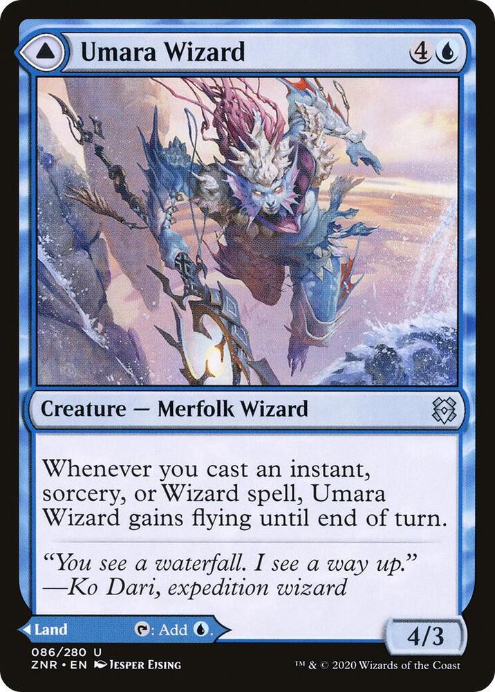 Umara Wizard - 86 Normal - Zendikar Rising