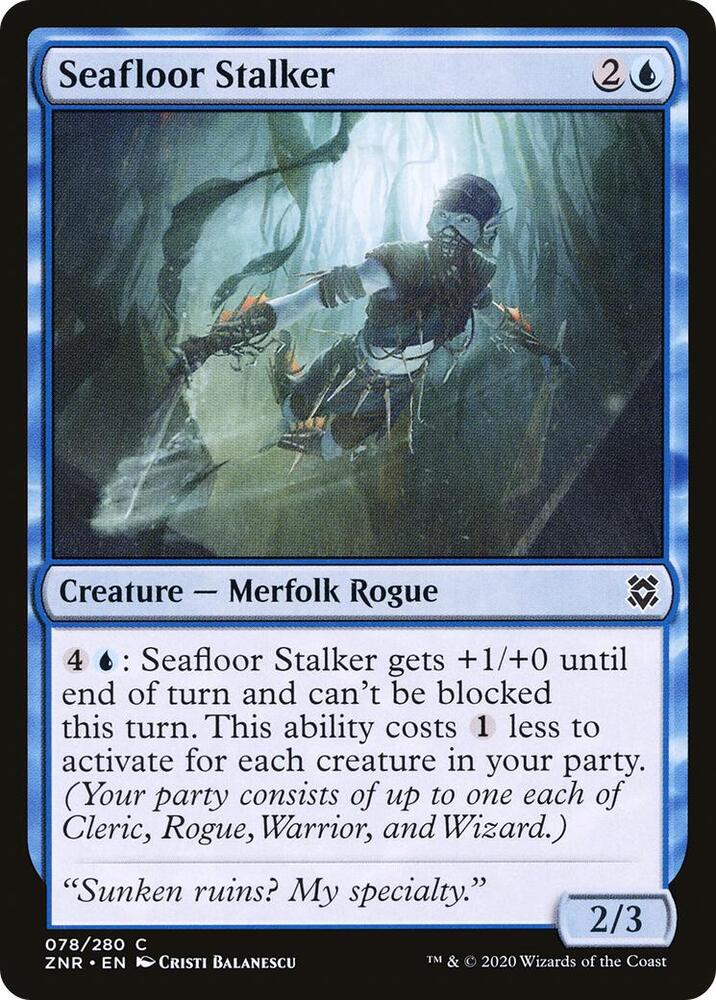 Seafloor Stalker - 78 Normal - Zendikar Rising
