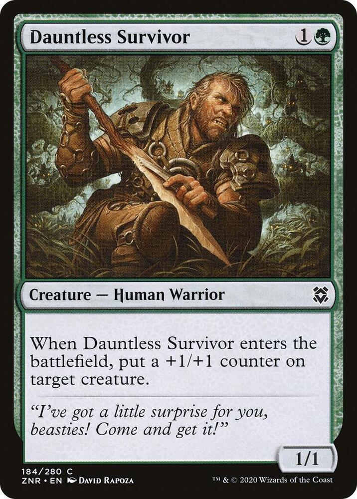 Dauntless Survivor - 184 Normal - Zendikar Rising