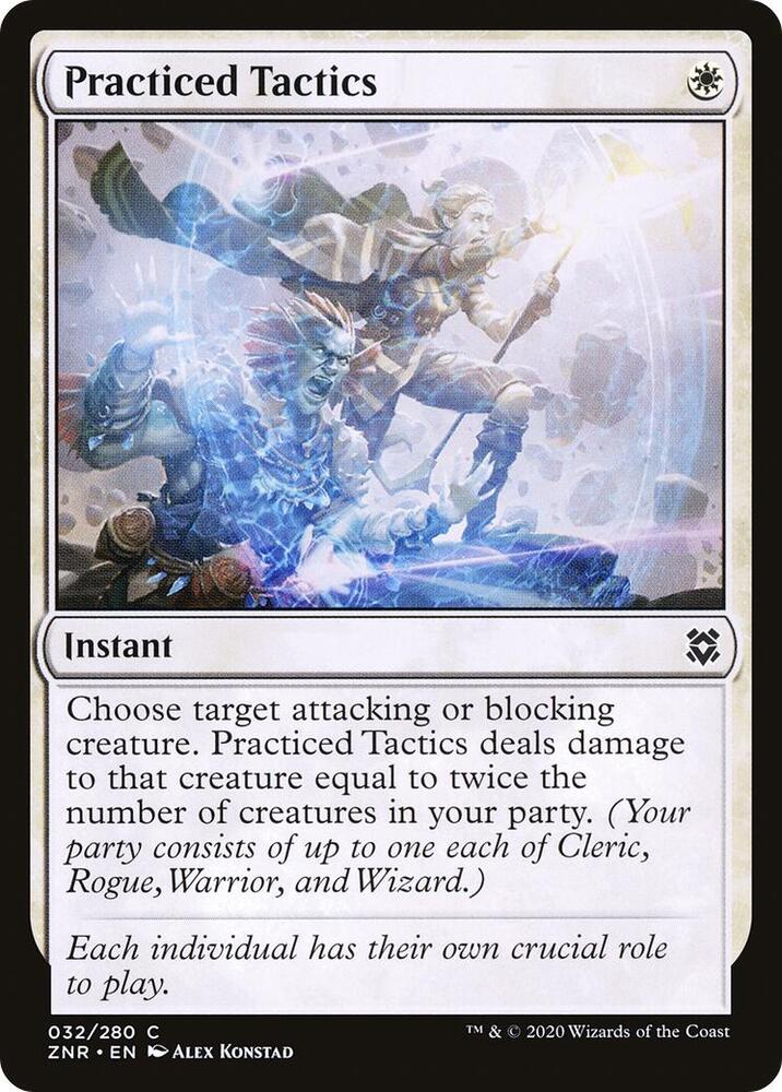 Practiced Tactics - 32 Normal - Zendikar Rising