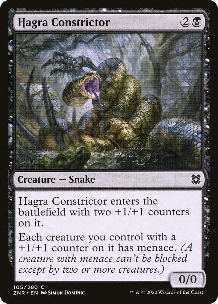 Hagra Constrictor - 105 Normal - Zendikar Rising