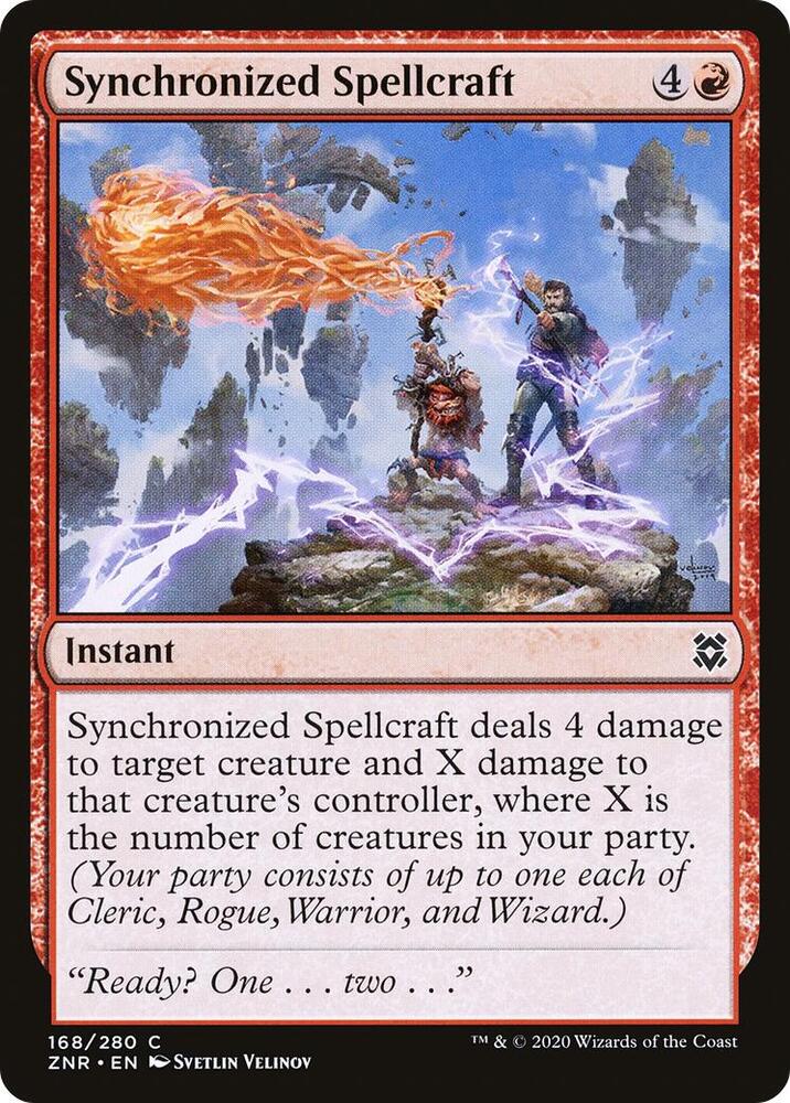 Synchronized Spellcraft - 168 Normal - Zendikar Rising