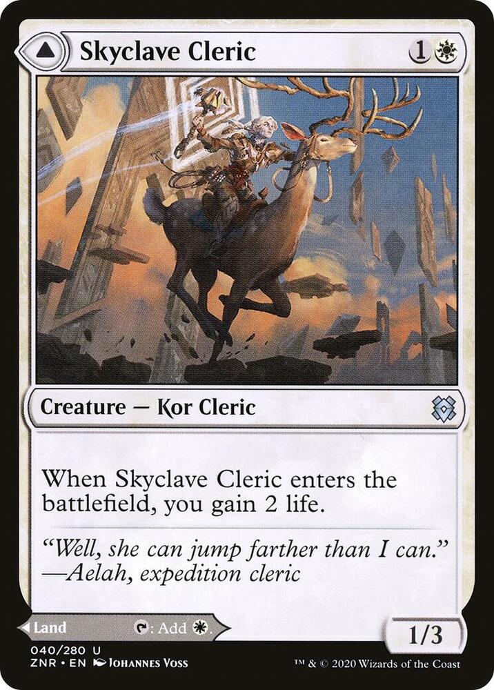 Skyclave Cleric - 40 Normal - Zendikar Rising