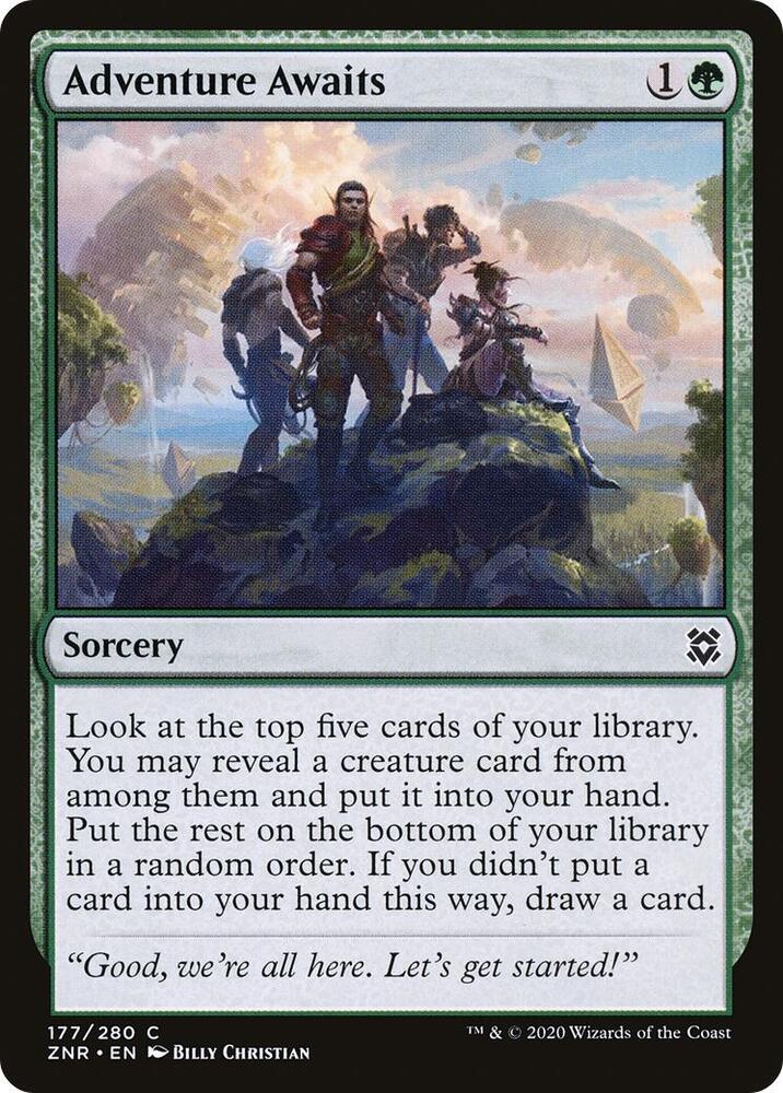Adventure Awaits - 177 Normal - Zendikar Rising