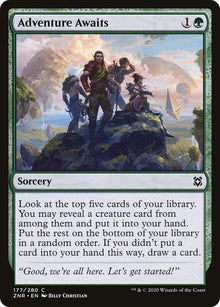 Adventure Awaits - 177 Normal - Zendikar Rising