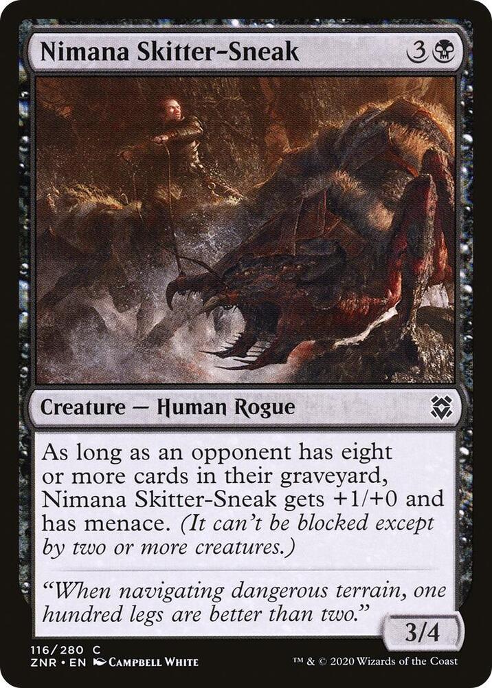 Nimana Skitter-Sneak - 116 Normal - Zendikar Rising