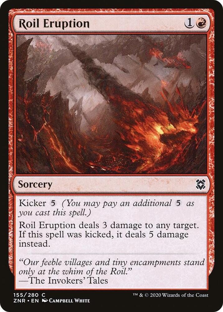 Roil Eruption - 155 Normal - Zendikar Rising
