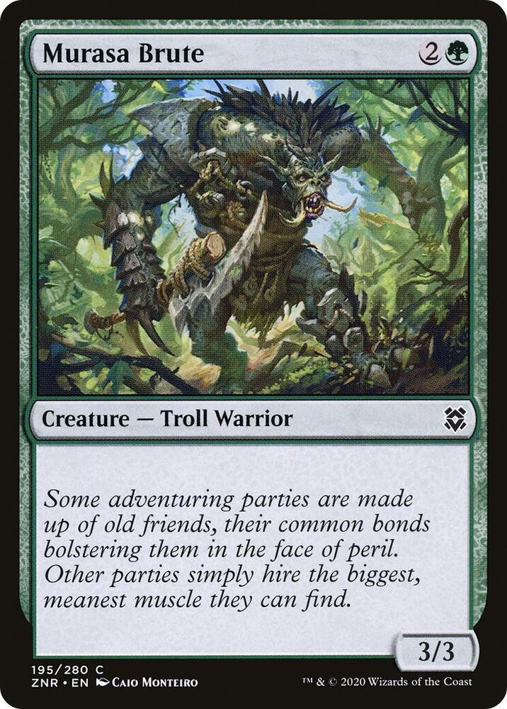 Murasa Brute - 195 Normal - Zendikar Rising