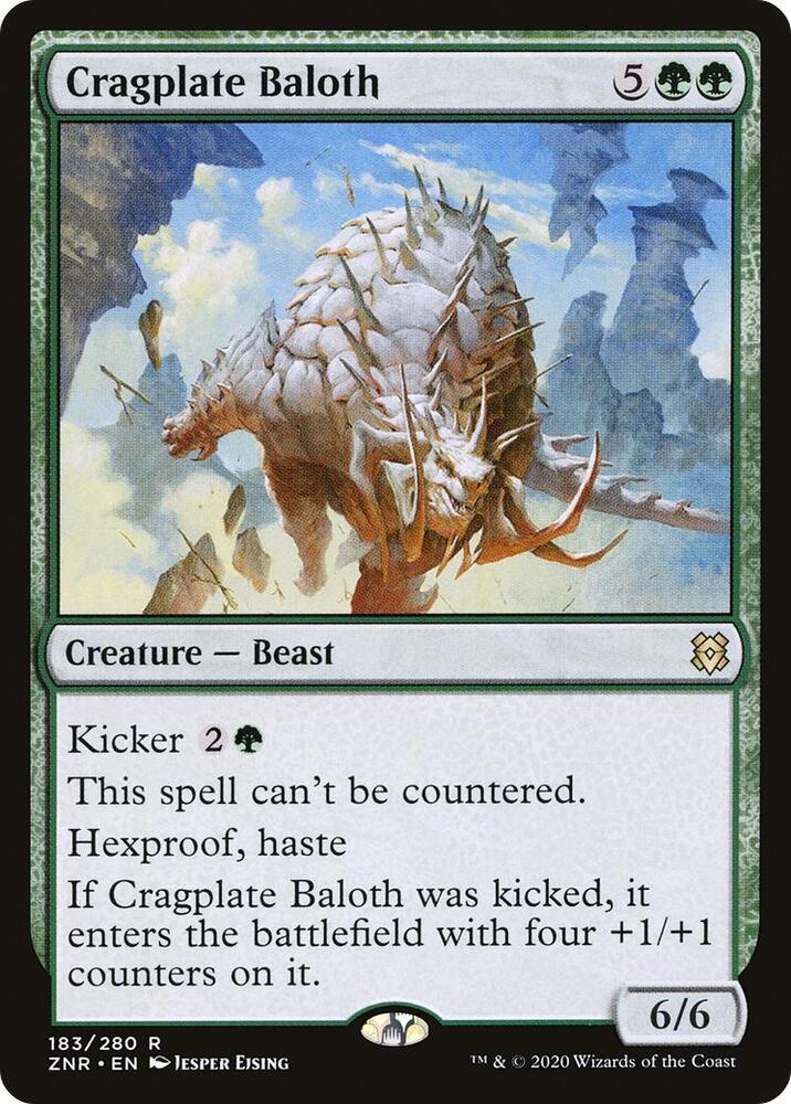 Cragplate Baloth - 183 Normal - Zendikar Rising